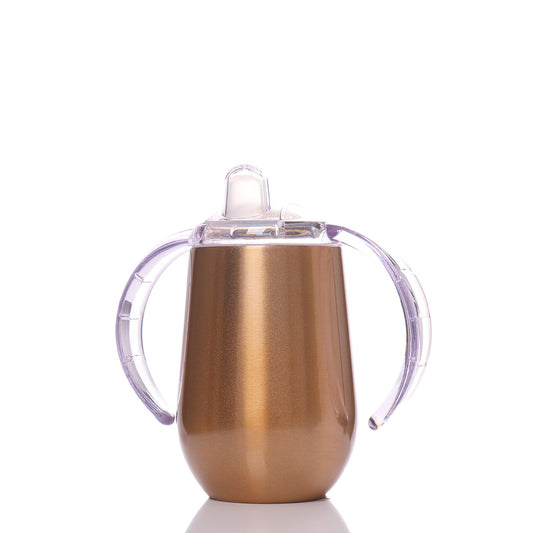 Vaso BB Entrenador 9oz | Dorado Metalico